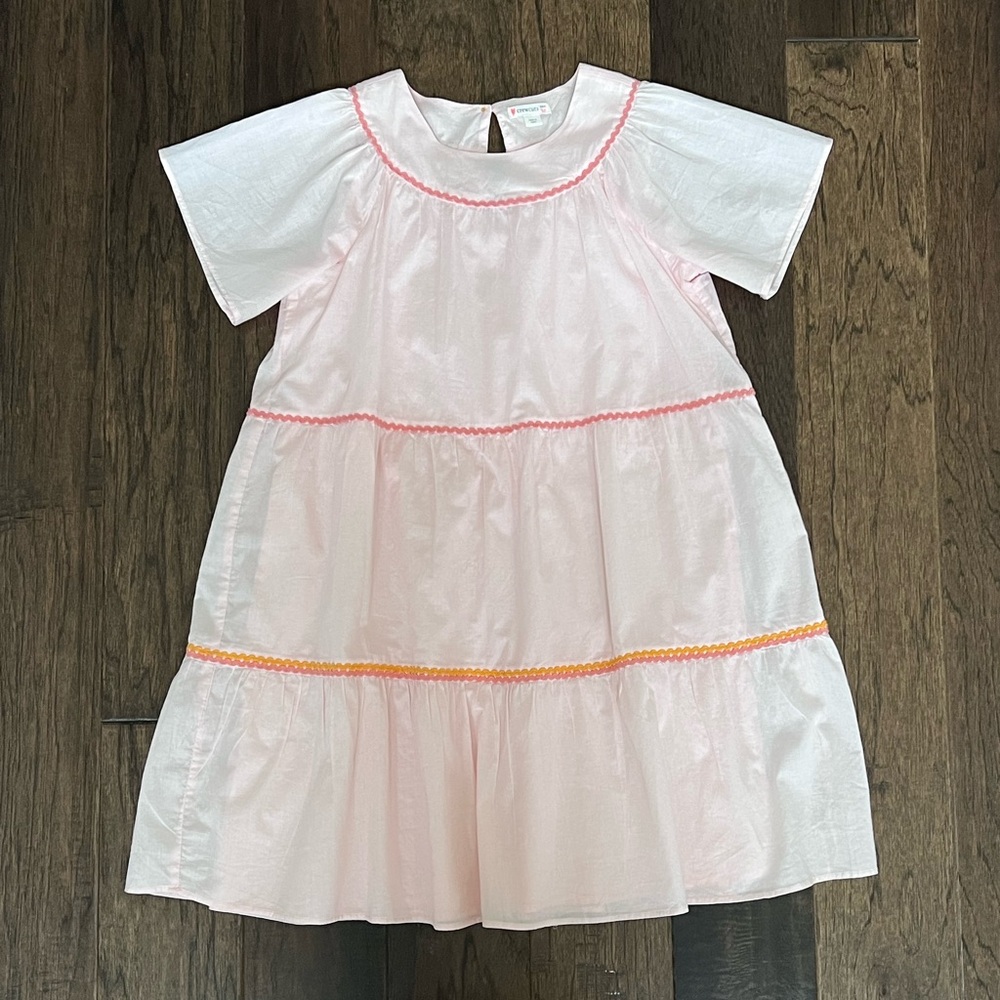 NWOT Crewcuts J.Crew Girls Light Pink Summer Dress 8 - Picture 6 of 17